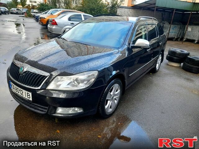 Черный Шкода Октавия, объемом двигателя 1.6 л и пробегом 272 тыс. км за 7500 $, фото 1 на Automoto.ua