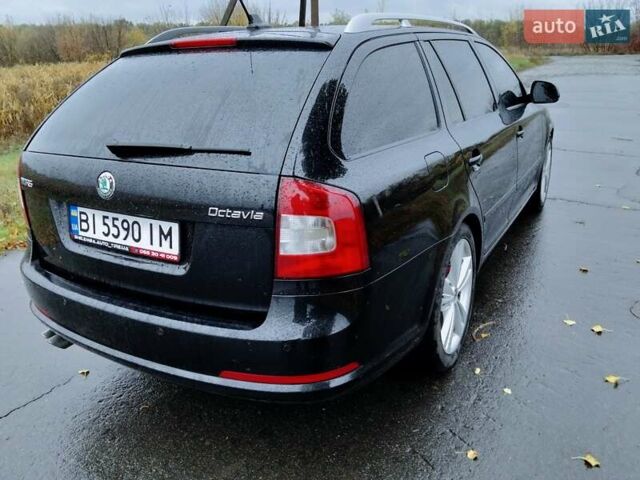 Черный Шкода Октавия, объемом двигателя 2 л и пробегом 220 тыс. км за 10500 $, фото 9 на Automoto.ua