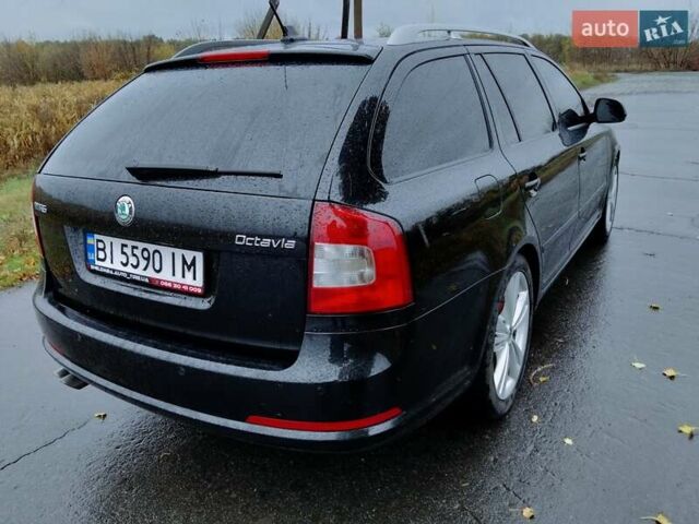Черный Шкода Октавия, объемом двигателя 2 л и пробегом 220 тыс. км за 10500 $, фото 11 на Automoto.ua