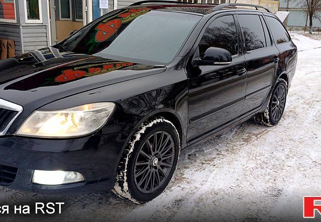 Черный Шкода Октавия, объемом двигателя 1.6 л и пробегом 318 тыс. км за 6300 $, фото 7 на Automoto.ua