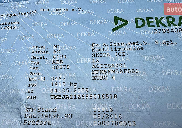 Чорний Шкода Октавія, об'ємом двигуна 1.6 л та пробігом 114 тис. км за 8299 $, фото 115 на Automoto.ua