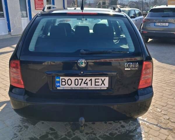 Черный Шкода Октавия, объемом двигателя 1.6 л и пробегом 202 тыс. км за 6199 $, фото 4 на Automoto.ua