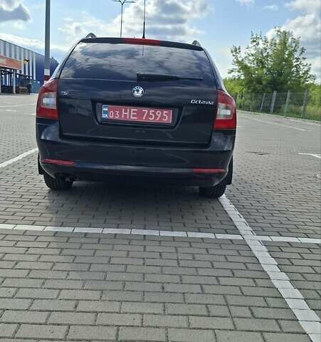 Черный Шкода Октавия, объемом двигателя 1.4 л и пробегом 190 тыс. км за 6600 $, фото 1 на Automoto.ua