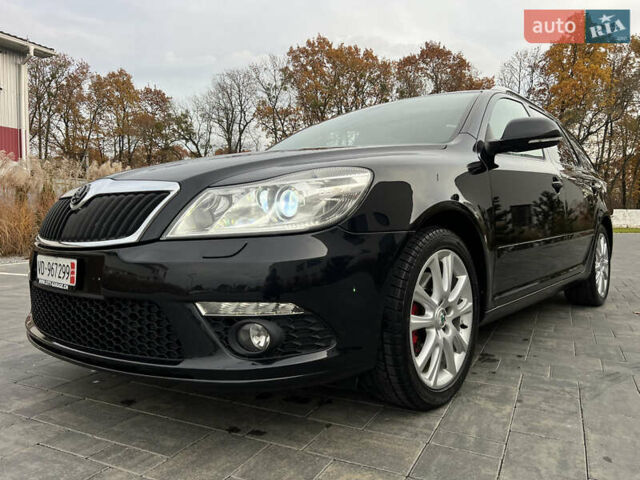 Черный Шкода Октавия, объемом двигателя 2 л и пробегом 265 тыс. км за 11950 $, фото 2 на Automoto.ua