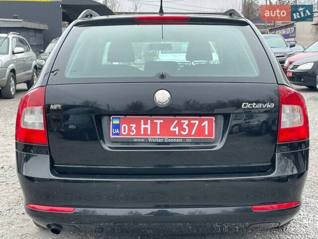 Черный Шкода Октавия, объемом двигателя 1.6 л и пробегом 176 тыс. км за 7550 $, фото 4 на Automoto.ua