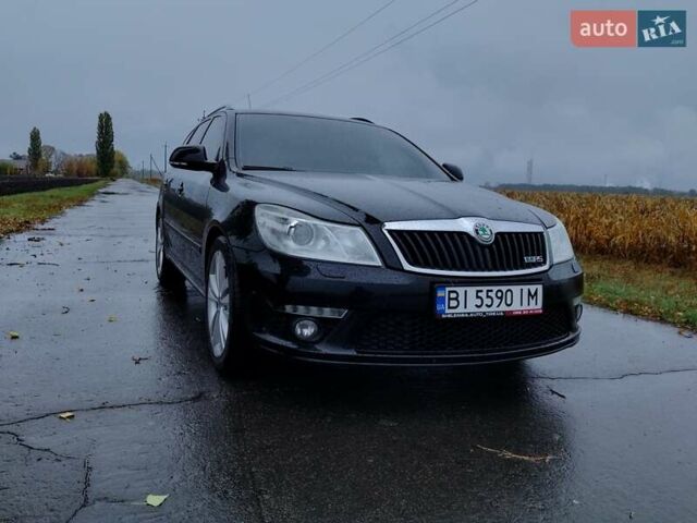 Черный Шкода Октавия, объемом двигателя 2 л и пробегом 220 тыс. км за 10500 $, фото 3 на Automoto.ua