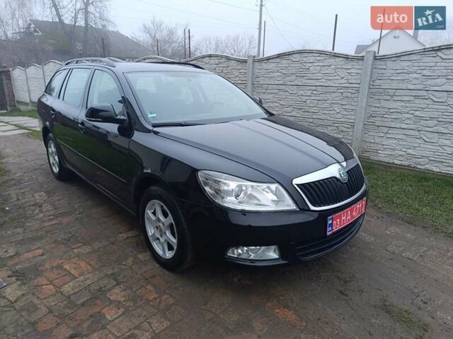 Черный Шкода Октавия, объемом двигателя 2 л и пробегом 249 тыс. км за 8600 $, фото 2 на Automoto.ua