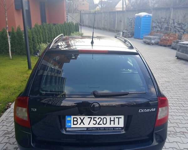 Черный Шкода Октавия, объемом двигателя 1.6 л и пробегом 298 тыс. км за 6500 $, фото 6 на Automoto.ua