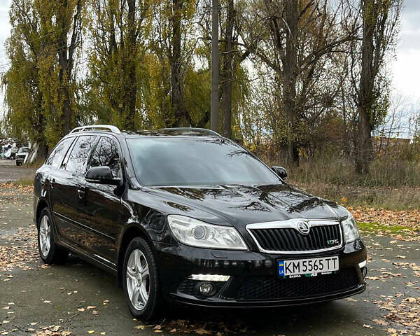 Черный Шкода Октавия, объемом двигателя 2 л и пробегом 228 тыс. км за 10000 $, фото 2 на Automoto.ua