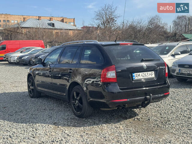 Черный Шкода Октавия, объемом двигателя 1.8 л и пробегом 248 тыс. км за 7999 $, фото 4 на Automoto.ua
