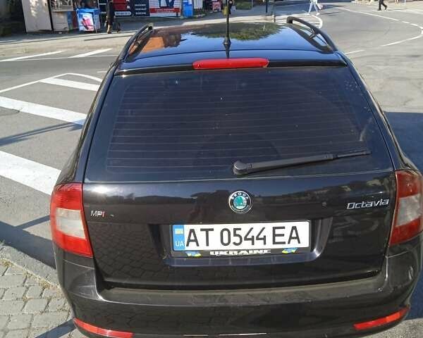 Черный Шкода Октавия, объемом двигателя 1.6 л и пробегом 278 тыс. км за 6300 $, фото 6 на Automoto.ua