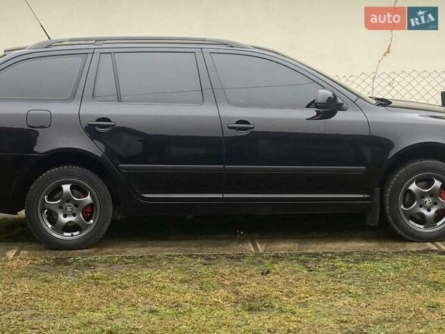 Черный Шкода Октавия, объемом двигателя 1.8 л и пробегом 183 тыс. км за 8500 $, фото 2 на Automoto.ua