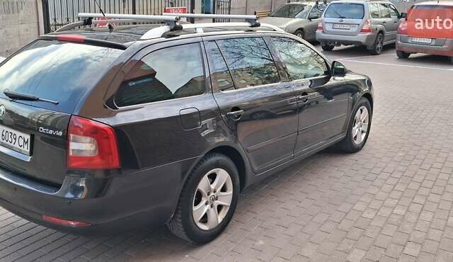Черный Шкода Октавия, объемом двигателя 2 л и пробегом 296 тыс. км за 8500 $, фото 4 на Automoto.ua