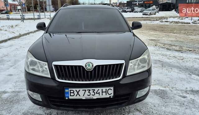 Черный Шкода Октавия, объемом двигателя 1.6 л и пробегом 285 тыс. км за 6700 $, фото 2 на Automoto.ua