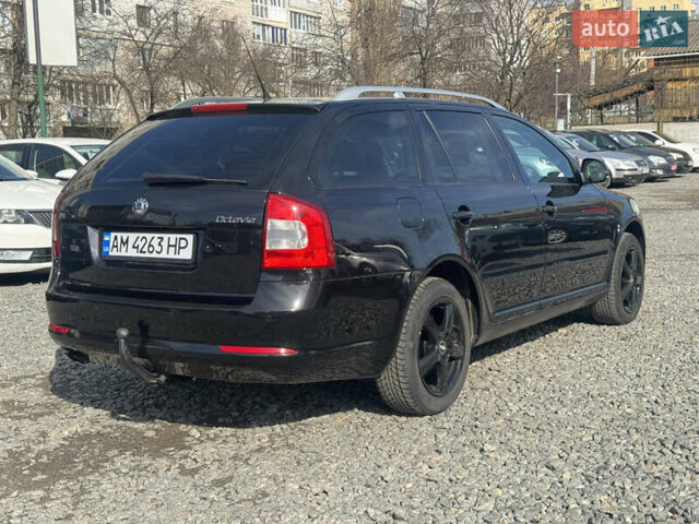 Черный Шкода Октавия, объемом двигателя 1.8 л и пробегом 248 тыс. км за 7999 $, фото 5 на Automoto.ua