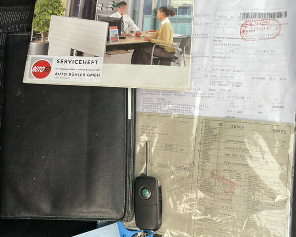 Черный Шкода Октавия, объемом двигателя 1.8 л и пробегом 154 тыс. км за 7500 $, фото 48 на Automoto.ua