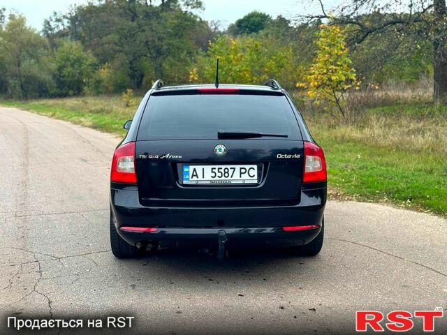 Черный Шкода Октавия, объемом двигателя 1.8 л и пробегом 216 тыс. км за 8300 $, фото 10 на Automoto.ua