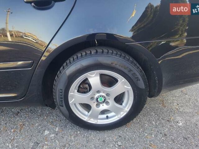 Черный Шкода Октавия, объемом двигателя 2 л и пробегом 178 тыс. км за 10250 $, фото 19 на Automoto.ua