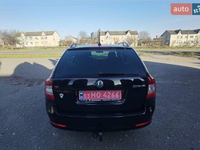 Черный Шкода Октавия, объемом двигателя 2 л и пробегом 178 тыс. км за 10250 $, фото 12 на Automoto.ua