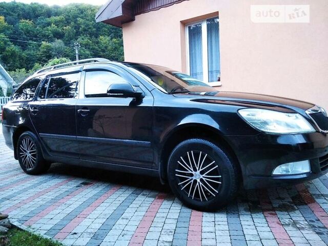 Черный Шкода Октавия, объемом двигателя 2 л и пробегом 420 тыс. км за 9500 $, фото 3 на Automoto.ua