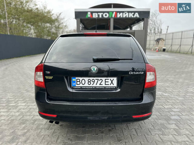 Черный Шкода Октавия, объемом двигателя 1.8 л и пробегом 275 тыс. км за 7900 $, фото 4 на Automoto.ua
