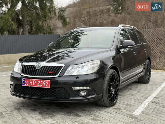 Черный Шкода Октавия, объемом двигателя 2 л и пробегом 193 тыс. км за 11000 $, фото 3 на Automoto.ua
