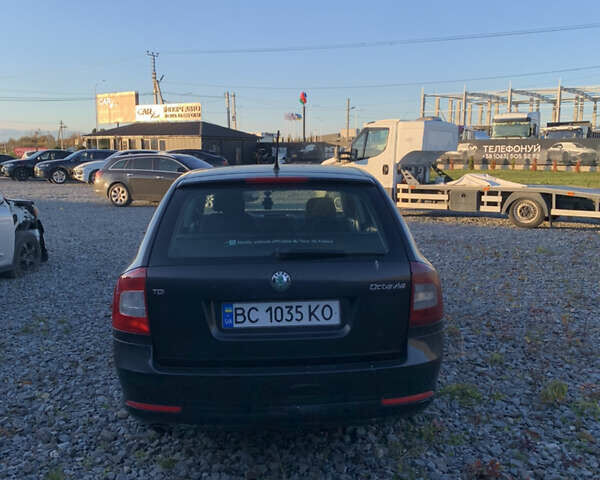 Шкода Октавія 2012 у Львові на Automoto.ua Чорний Шкода Октавія, об'ємом двигуна 1.6 л та пробігом 242 тис. км за 6500 $, фото 6 на Automoto.ua