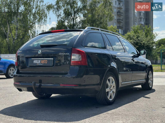 Черный Шкода Октавия, объемом двигателя 1.6 л и пробегом 324 тыс. км за 7999 $, фото 18 на Automoto.ua