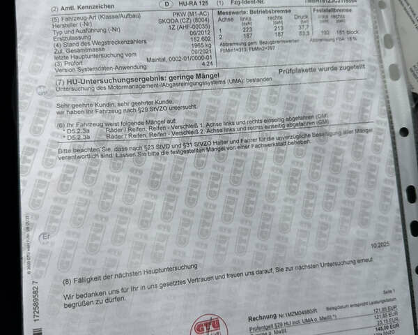 Шкода Октавия 2012 в Луцке на Automoto.ua Черный Шкода Октавия, объемом двигателя 1.6 л и пробегом 182 тыс. км за 9799 $, фото 32 на Automoto.ua