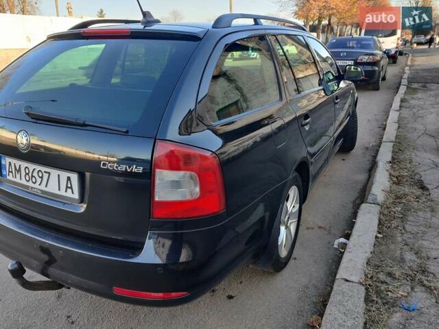 Черный Шкода Октавия, объемом двигателя 1.6 л и пробегом 208 тыс. км за 10700 $, фото 4 на Automoto.ua
