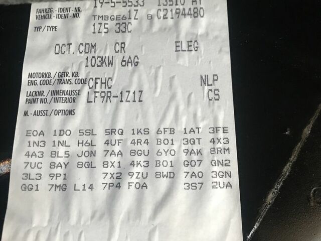 Черный Шкода Октавия, объемом двигателя 2 л и пробегом 312 тыс. км за 9100 $, фото 9 на Automoto.ua