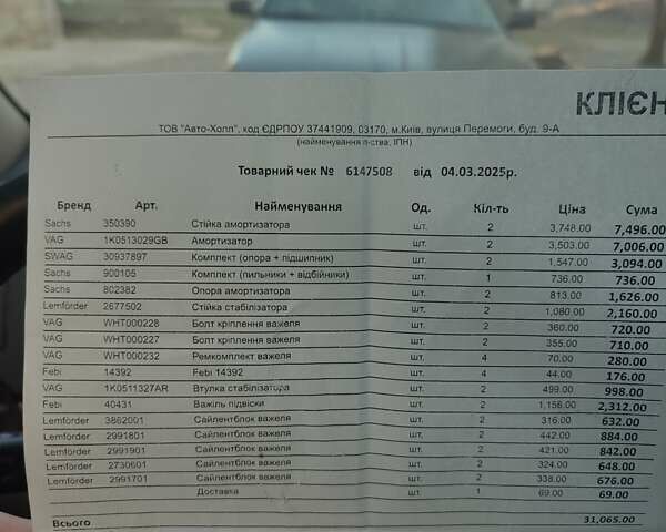 Черный Шкода Октавия, объемом двигателя 1.6 л и пробегом 318 тыс. км за 8500 $, фото 18 на Automoto.ua