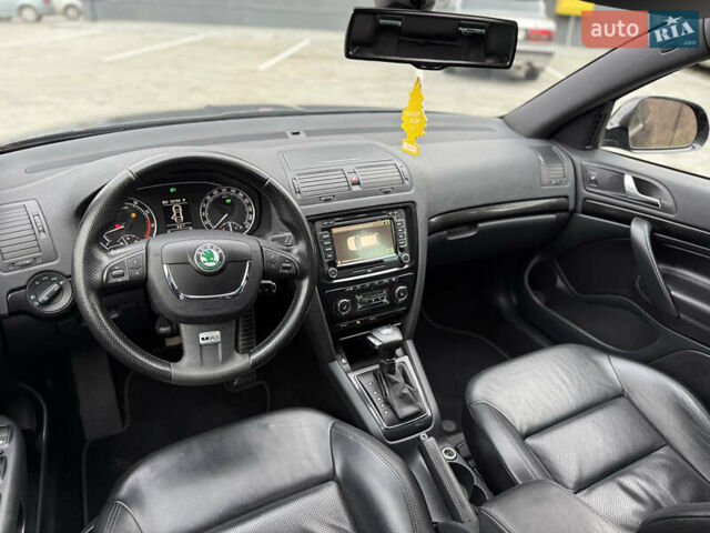 Черный Шкода Октавия, объемом двигателя 2 л и пробегом 193 тыс. км за 10000 $, фото 28 на Automoto.ua