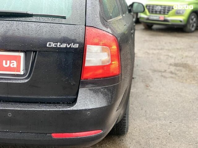 Чорний Шкода Октавія, об'ємом двигуна 1.6 л та пробігом 205 тис. км за 9290 $, фото 10 на Automoto.ua
