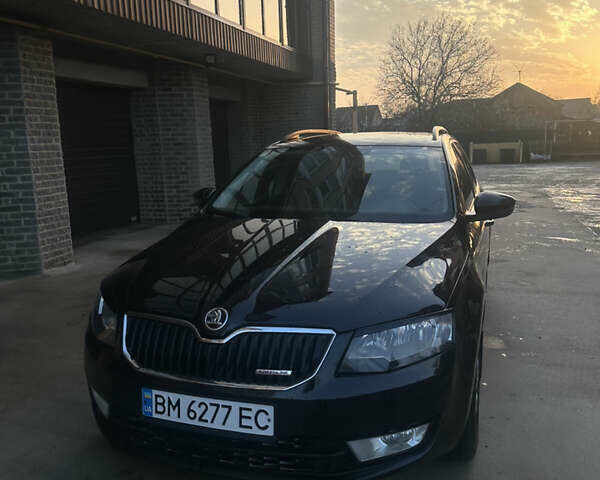 Черный Шкода Октавия, объемом двигателя 1.6 л и пробегом 222 тыс. км за 10500 $, фото 1 на Automoto.ua