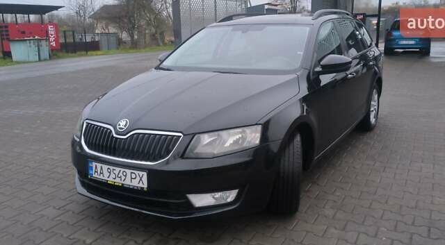 Черный Шкода Октавия, объемом двигателя 1.6 л и пробегом 289 тыс. км за 9650 $, фото 1 на Automoto.ua