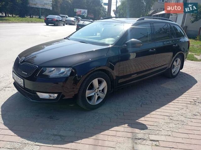 Черный Шкода Октавия, объемом двигателя 1.6 л и пробегом 267 тыс. км за 9500 $, фото 1 на Automoto.ua