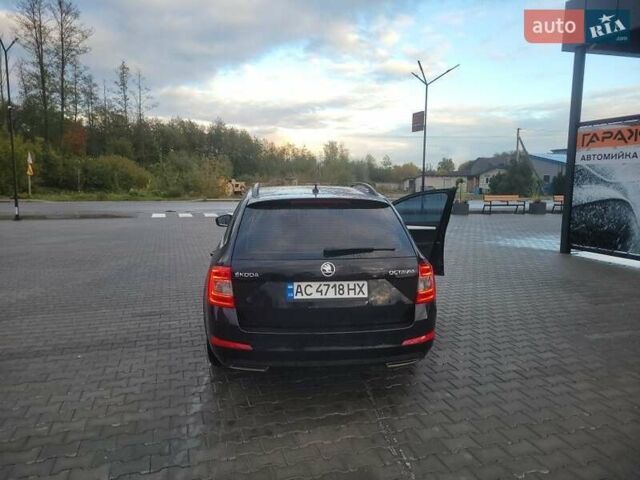 Черный Шкода Октавия, объемом двигателя 2 л и пробегом 220 тыс. км за 10800 $, фото 1 на Automoto.ua