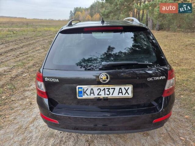 Черный Шкода Октавия, объемом двигателя 1.6 л и пробегом 193 тыс. км за 12345 $, фото 3 на Automoto.ua