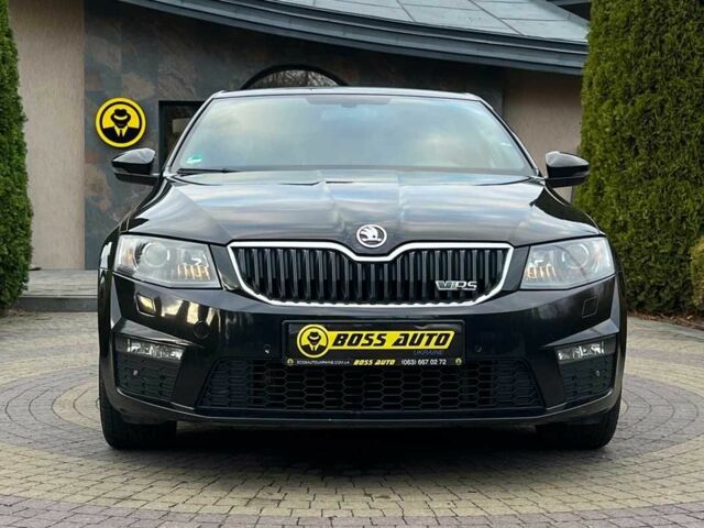 Черный Шкода Октавия, объемом двигателя 2 л и пробегом 191 тыс. км за 12999 $, фото 1 на Automoto.ua