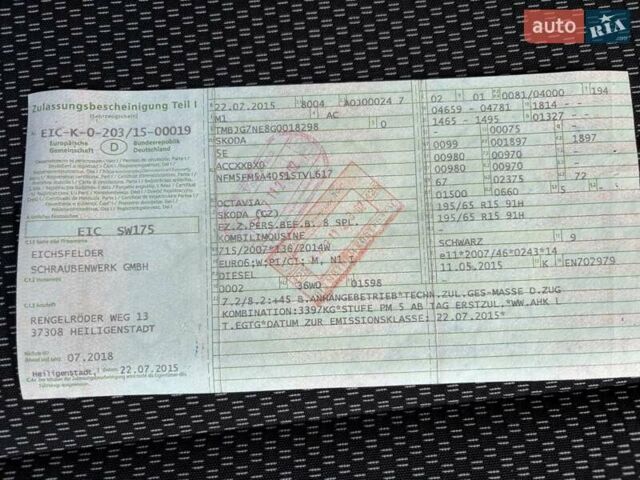 Черный Шкода Октавия, объемом двигателя 1.6 л и пробегом 227 тыс. км за 13200 $, фото 40 на Automoto.ua