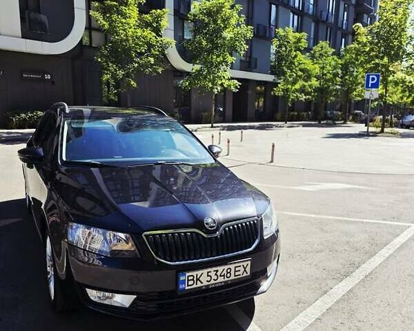 Черный Шкода Октавия, объемом двигателя 2 л и пробегом 265 тыс. км за 13200 $, фото 1 на Automoto.ua