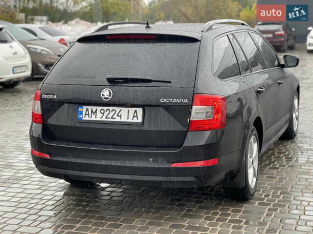 Шкода Октавия 2016 в Житомире на Automoto.ua Черный Шкода Октавия, объемом двигателя 1.6 л и пробегом 307 тыс. км за 10600 $, фото 6 на Automoto.ua