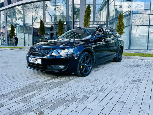 Черный Шкода Октавия, объемом двигателя 2 л и пробегом 277 тыс. км за 12800 $, фото 1 на Automoto.ua