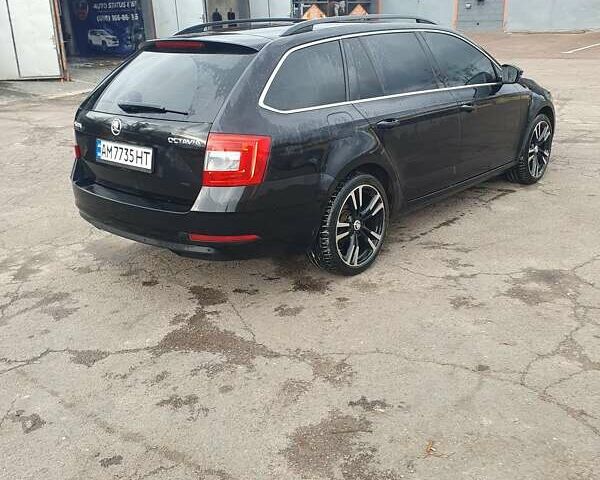 Черный Шкода Октавия, объемом двигателя 1.97 л и пробегом 206 тыс. км за 14500 $, фото 2 на Automoto.ua