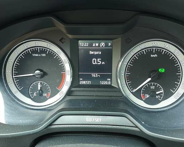 Черный Шкода Октавия, объемом двигателя 2 л и пробегом 208 тыс. км за 16800 $, фото 2 на Automoto.ua