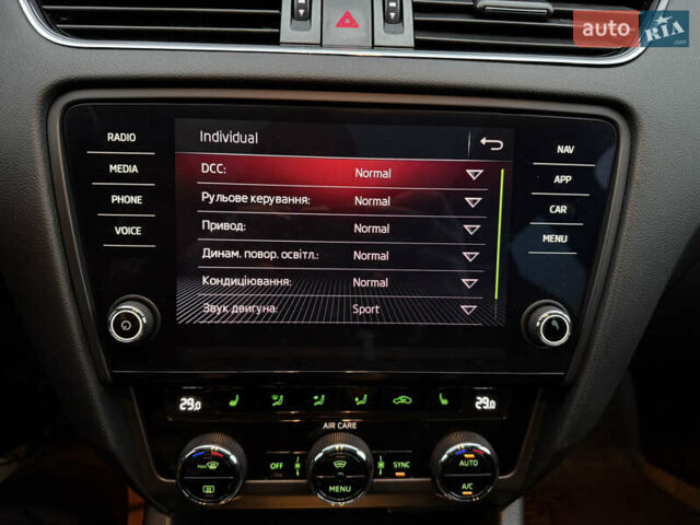 Чорний Шкода Октавія, об'ємом двигуна 2 л та пробігом 220 тис. км за 16999 $, фото 28 на Automoto.ua