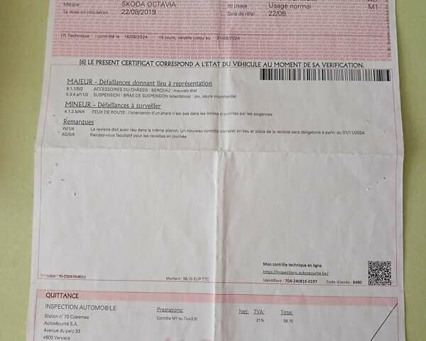 Черный Шкода Октавия, объемом двигателя 1.6 л и пробегом 158 тыс. км за 14900 $, фото 7 на Automoto.ua