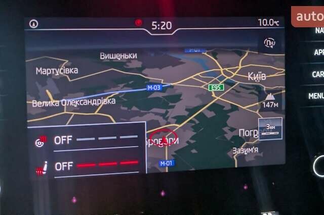 Чорний Шкода Октавія, об'ємом двигуна 1.97 л та пробігом 185 тис. км за 17999 $, фото 12 на Automoto.ua