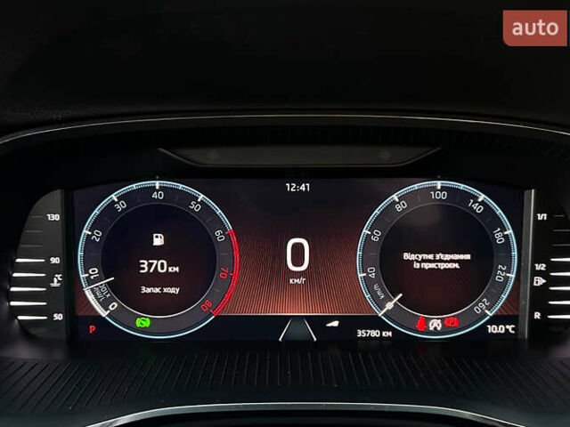 Черный Шкода Октавия, объемом двигателя 1.5 л и пробегом 35 тыс. км за 23650 $, фото 13 на Automoto.ua